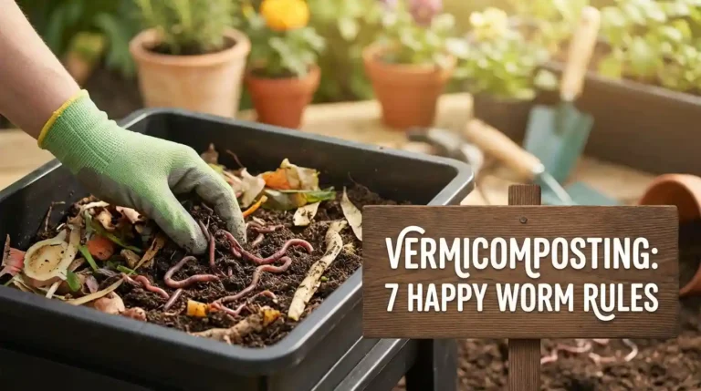 How to Maintain a Vermicompost Heap