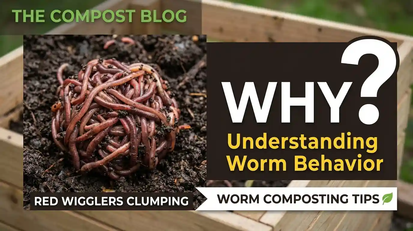 Why Are My Red Wigglers Clumping Together in a Ball