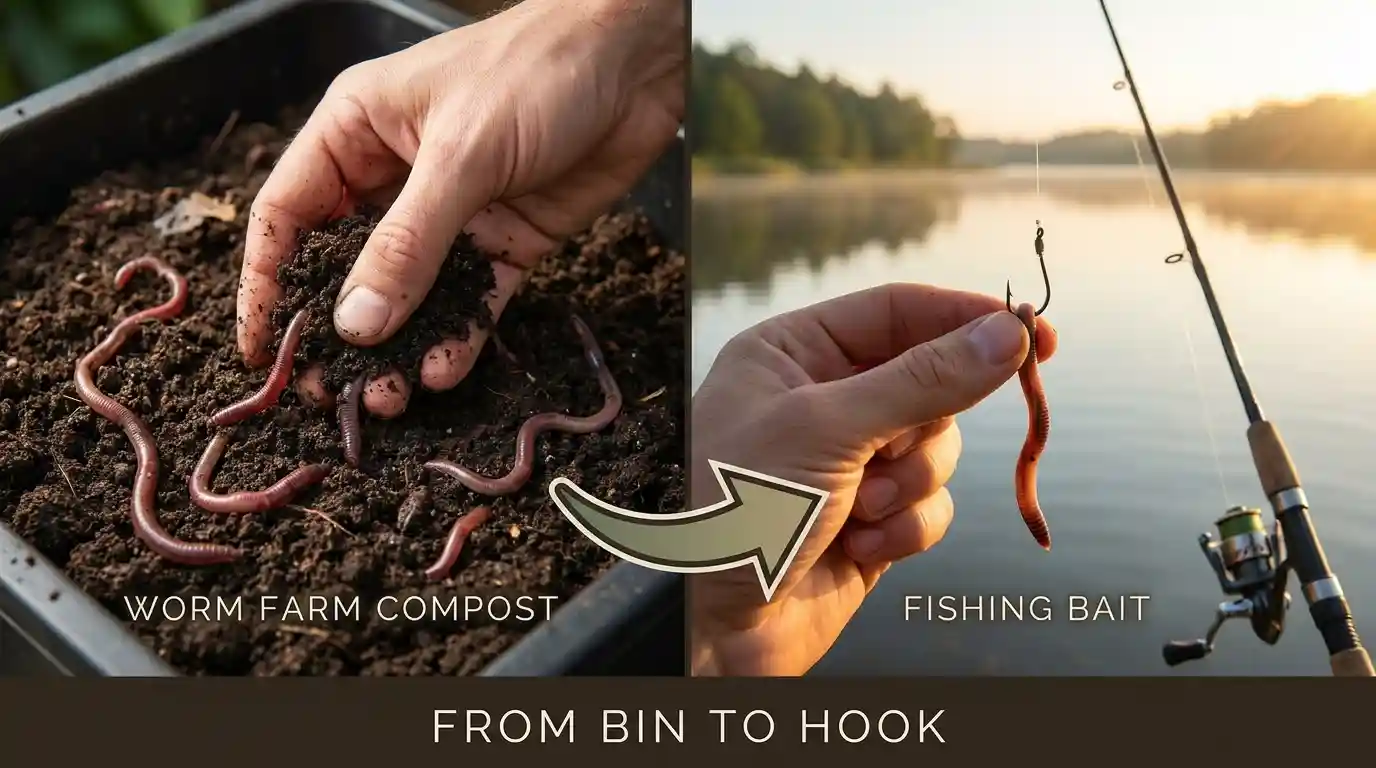 Worm Farm For Fishing: Turn Your Worm Compost into Fishing Bait