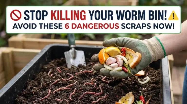 what not to feed worms
