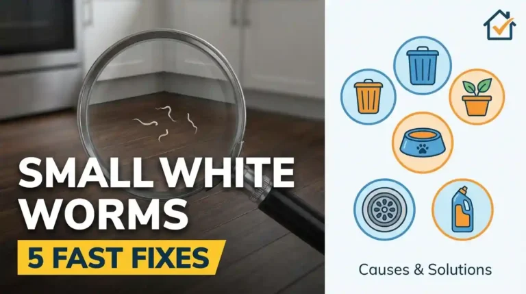 Small White Worms in House 5 Causes & Fast Fixes